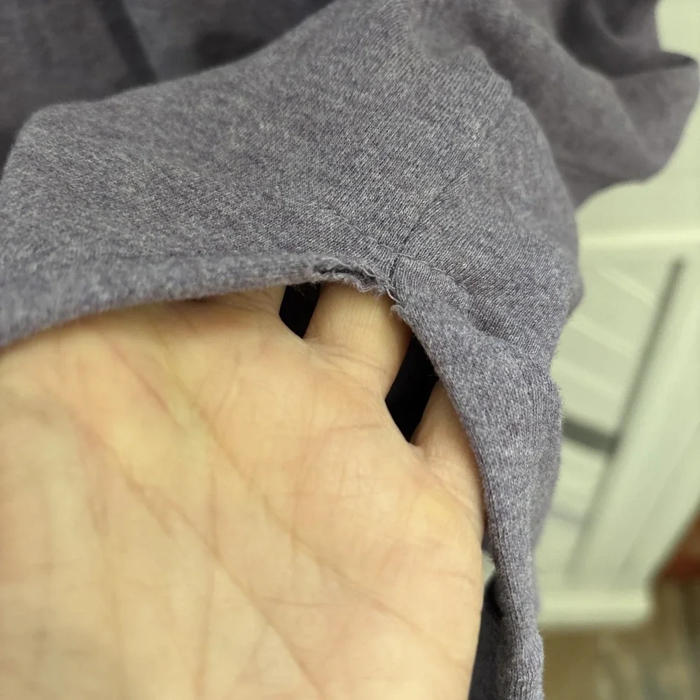 Polo Ralph Lauren Men's Large Purple‎ Cotton Sort Sleeve Polo with Orange Pony